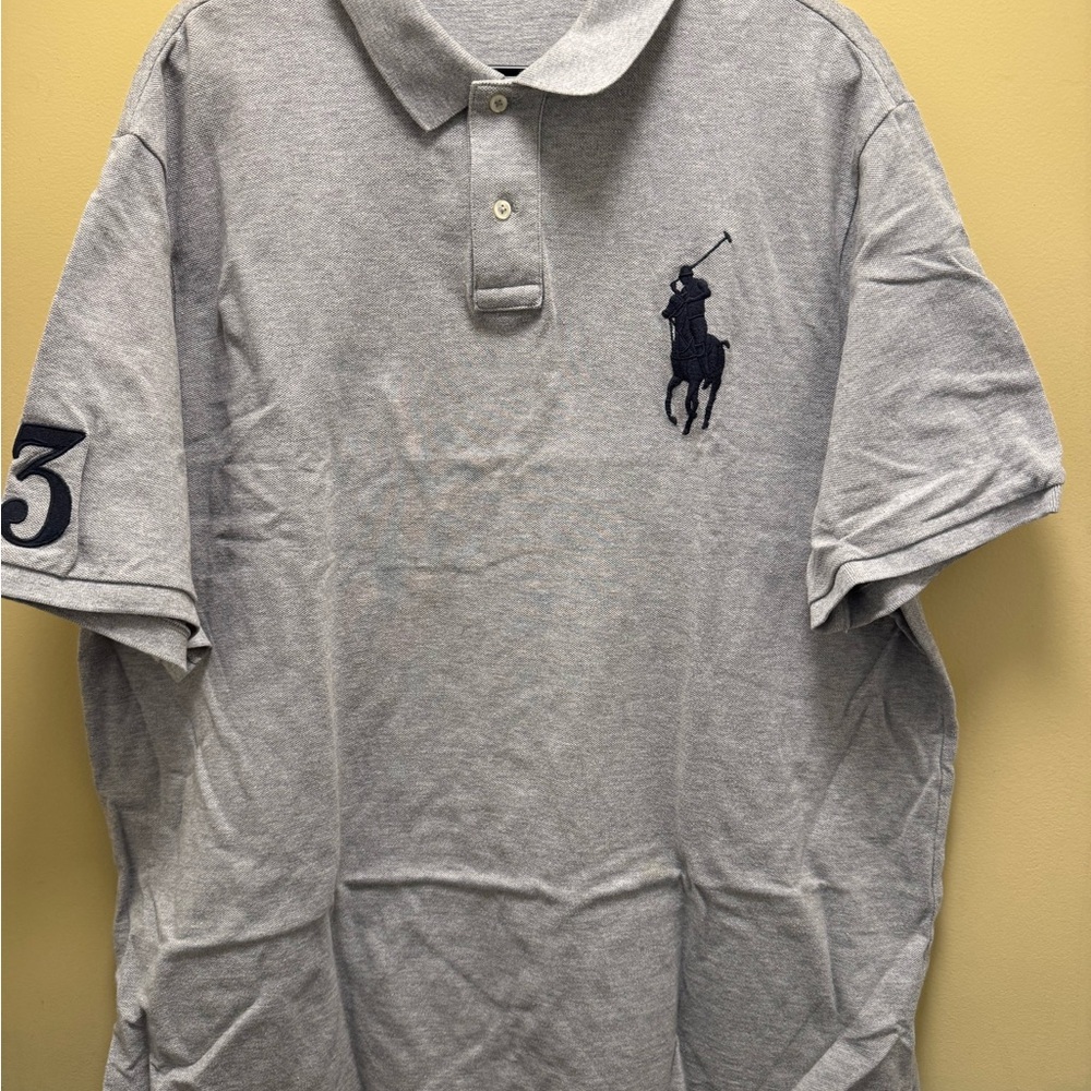 Polo by Ralph Lauren Gray Men's Shirt